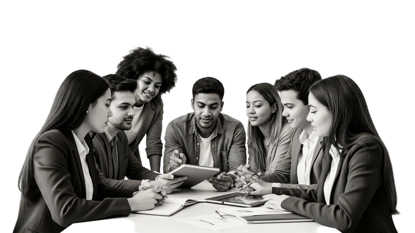 NextGen Avenue team collaborating around a meeting table